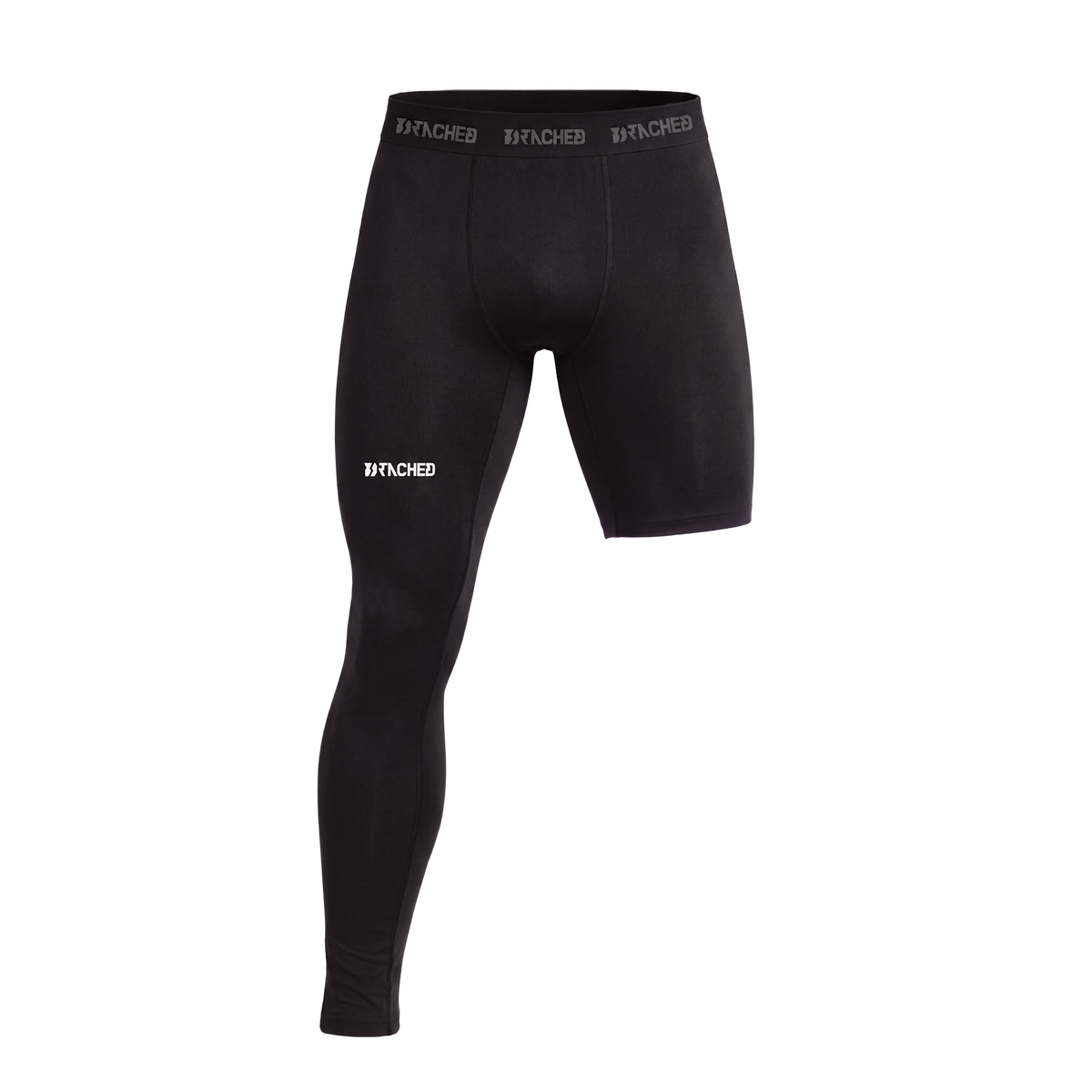 Compression One-Leg Tights – Black