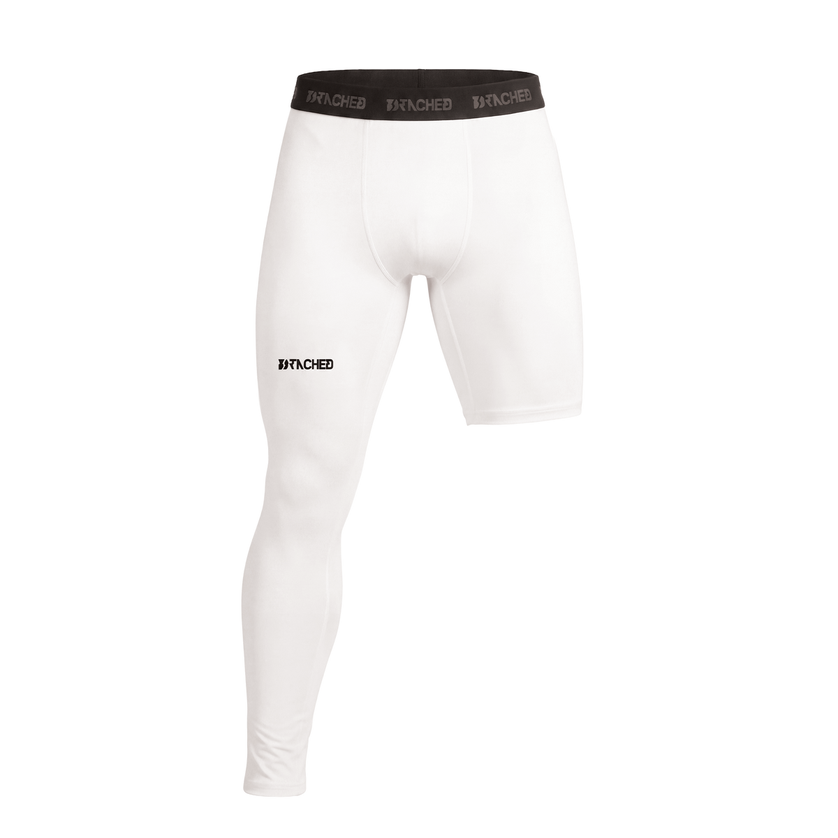 Compression One-Leg Tights – White
