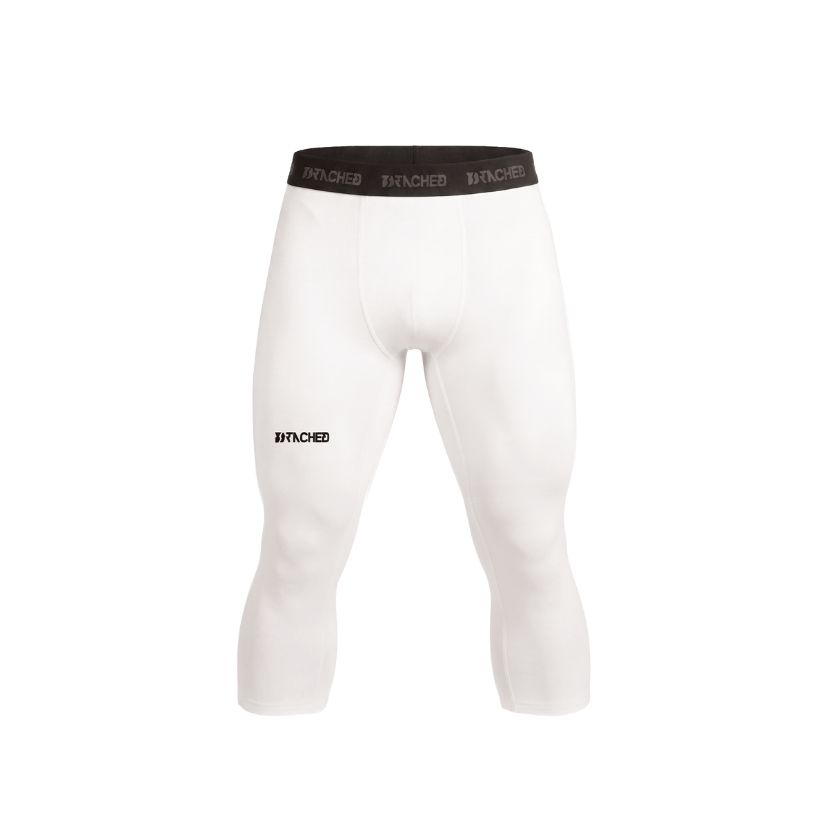 Compression 3/4 Tights – White