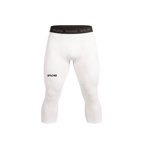 Compression 3/4 Tights – White