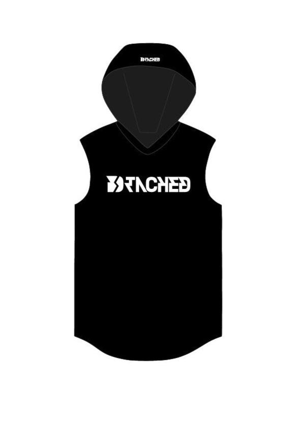 Dtached - Sleeveless Hoodie