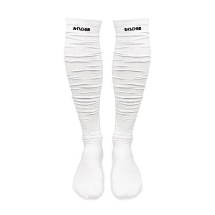 Long scrunch socks – Blue