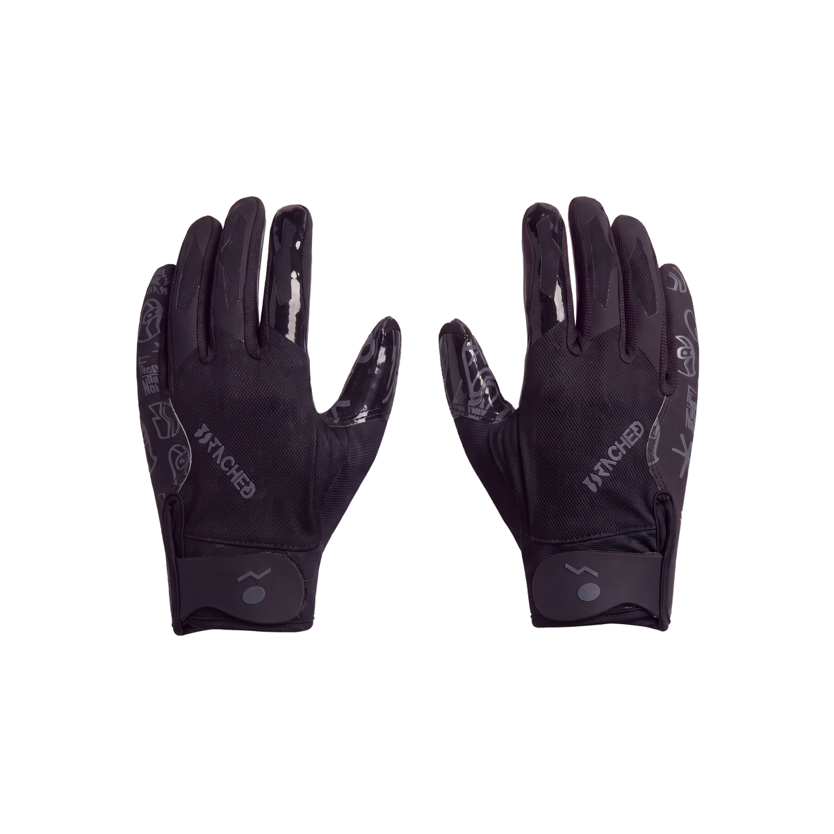 DTACHED gloves 1.0 in Black