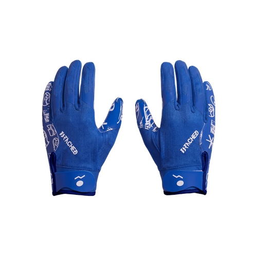 DTACHED gloves 1.0 in Royal Blue