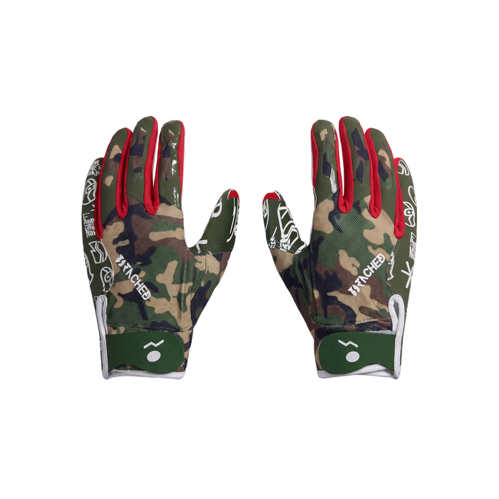 Certified Gloves – Green Camo