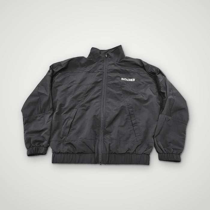 DTACHED Star Track Jacket – Black